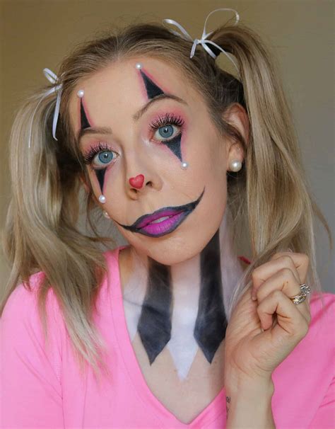 easy halloween clown makeup|easy clown makeup for halloween.